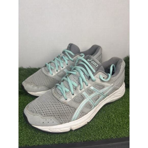 Asics Gel Contend 5 Gray Running Shoe Women's 7.5 Low Mileage - Picture 1 of 7
